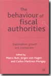 The behaviour of fiscal authorities. 9780333984956