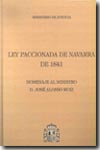 Ley paccionada de Navarra de 1841. 9788477878988