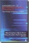 Handbook of enterpreneurial dynamics