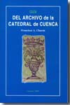 Guia del Archivo de la Catedral de Cuenca. 9788460724995