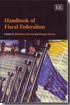 Handbook of fiscal federalism