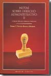 Notas sobre Derecho administrativo. Tomo II. 9788493458171