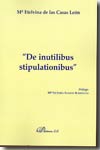 "De inutilibus stipulationibus". 9788497728249