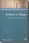 Joshua to kings. 9780567040633