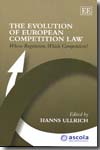 The evolution of european competition Law. 9781845427016