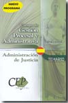 Cuerpo de Gestión Procesal y Administrativa de la Administración de Justicia. Turno libre.vol.II: temario. 9788483542668