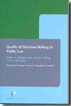 Quality of decision-making in public Law. 9789076871851