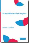 Party influence in Congress. 9780521703871