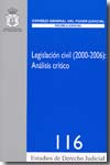 Legislación civil (2000-2006). 9788496809437