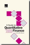 A guide to quantitative finance
