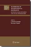 Handbook of iternational isurance. 9780387341620
