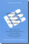 Administración de Justicia y crecimiento económico
