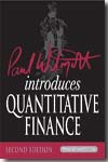 Introduces quantitative finance. 9780470319581