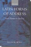 Latin forms of address
