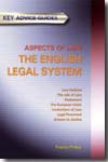 The english legal system. 9781847160621