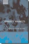 Annuity markets. 9780199216994