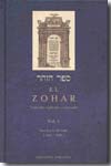 El Zohar: traducido, explicado y comentado. 9788497774932