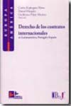 Derecho de los contratos internacionales en Latinoamérica, Portugal y España. 9788496261662