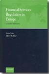 Financial services regulation in Europe. 9780199532803