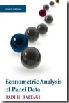 Econometric analysis of panel data
