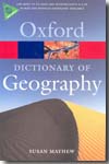 A Dictionary of Geography. 9780199231805