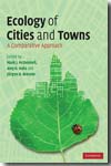 Ecology of cities and towns. 9780521678339