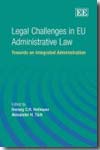Legal challenges in Eu Administrative Law. 9781847207883