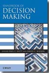 Handbook of decision making. 9781405161350