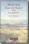 Hojas de Madrid con La galerna. 9788481098570