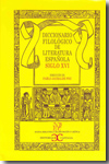 Diccionario filológico de Literatura Española. 9788497402743