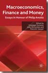 Macroeconomics, finance and money