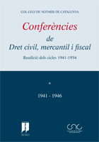 Conferències de dret civil, mercantil i fiscal 1941-1954