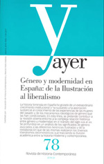 Género y modernidad en España. De la Ilustración al liberalismo. 9788492820276