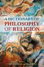 A dictionary of philosophy of religion. 9781441111975