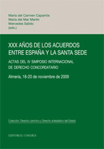 XXX Años de los Acuerdos entre España y la Santa Sede. 9788498367621
