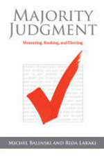 Majority judgment. 9780262015134