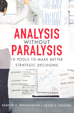 Analysis without paralysis