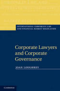 Corporate lawyers and corporate governance. 9780521762557