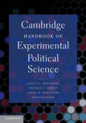 Cambridge handbook of experimental political science. 9780521174558