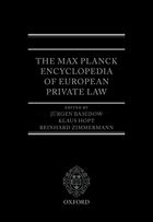 Max Planck Encyclopedia of European Private Law