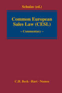 Common European Sales Law (CESL). 9781849463652