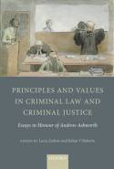 Principles and values in Criminal Law and criminal justice. 9780199696796