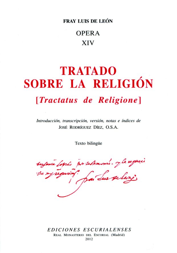 Tratado sobre la Religión. 9788486161897