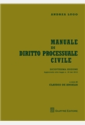 Manuale di Diritto processuale civile. 9788814172564