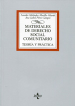 Materiales de Derecho Social Comunitario. 9788430954599