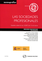 Las sociedades profesionales. 9788447039241
