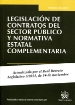 Legislación de Contratos del Sector Público y normativa estatal complementaria