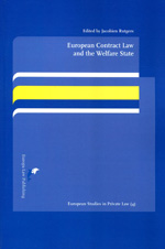 European contract Law and the Welfare State. 9789089520807