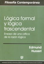 Lógica formal y lógica trascendental. 9786070204395