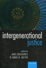 Intergenerational justice. 9780199659326